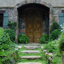 Up to the front door