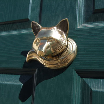 Fox Door Knocker, Brass - MH3151