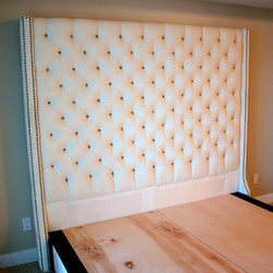 Custom Made Platform Bed Tufted - Platform Beds