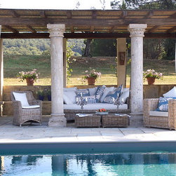 Limestone Columns - Columns And Capitals