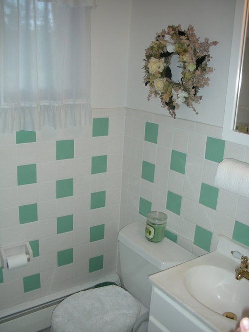 Painting Bathroom Tile Vs Replacing - How To Paint Tile Walls In Bathroom