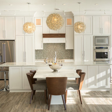 Painted Kitchen & Built-Ins