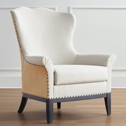 Rafaela Wingback Chair - Armchairs And Accent Chairs