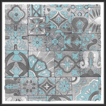 "Mandala Puzzle VIII", Decorative Wall Art, 41.75"x41.75"