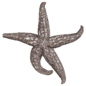 Unique Starfish Recycled Paper Wall Sculpture Beach Style Wall Accents By Novica