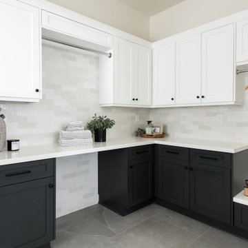 Remodeled Laundry Room in Lake Forest