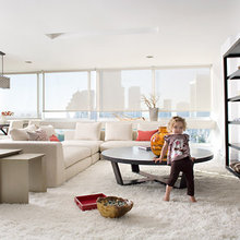 Bridge white living room