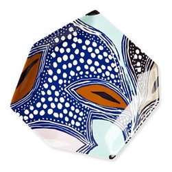 Diane von Furstenberg "Graphic Batik" Decal Dessert Plates - Salad And Dessert Plates