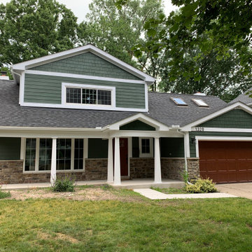 Siding Installation - James Hardie Shakes and Shingles in Mountain Sage