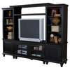 Hillsdale Grand Bay Small Entertainment Wall Unit in Warm Brown