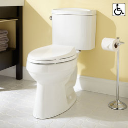 ROBO TWO-PIECE ELONGATED TOILET - ADA COMPLIANT - Toilets