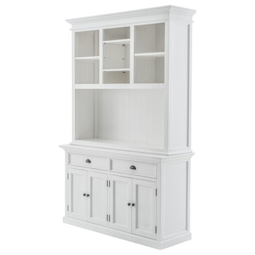 Halifax Buffet Hutch Unit With 2 Adjustable Shelves