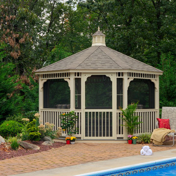 Vinyl Pavilions, Gazebo's and Pergola's