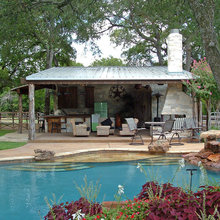 (2) simple  pavilion