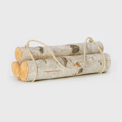 Birch Log Bundle - Fireplace Accessories