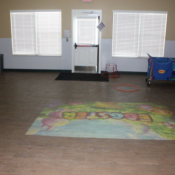 Kiddie Academy-Cordless Faux Wood