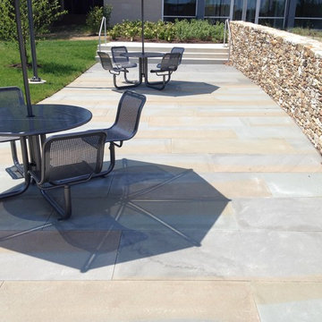 Pa Bluestone Paver Patio and stone wall