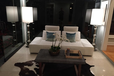 Inspiration for a contemporary home design remodel in Atlanta