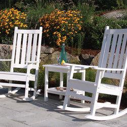 Seaside Casual Traditional Porch Rockers - Outdoor Rocking Chairs