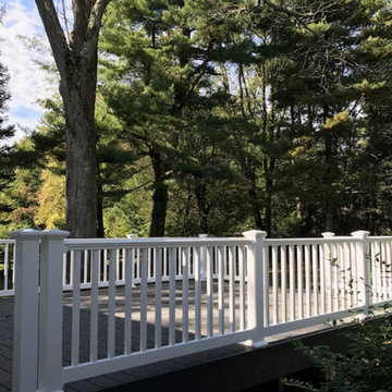 Remodeled home with 2 full baths, new composite deck and kitchen to follow!