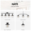 Nate 4-Light Dark Bronze Track Kit