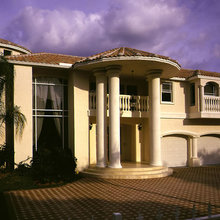 outside
