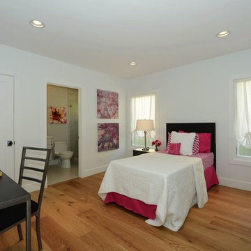 Modern Traditional Home Featuring European Oak "Livorno" Wide Plank Flooring