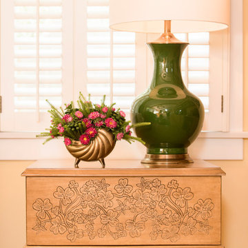 Soothing Sanctuary Kitchen Dining Area + Family Room