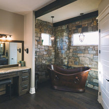 Cabin master bath