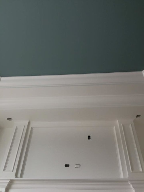 Crown Moulding Coffered Ceiling Wainscoting