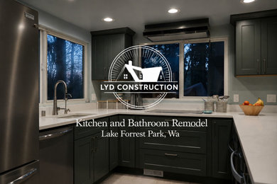Kitchen and Bathroom remodel project Lake Forrest Park