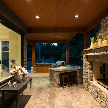 Rotiserie Fireplace