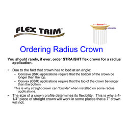 Understanding Flex Trim - Products