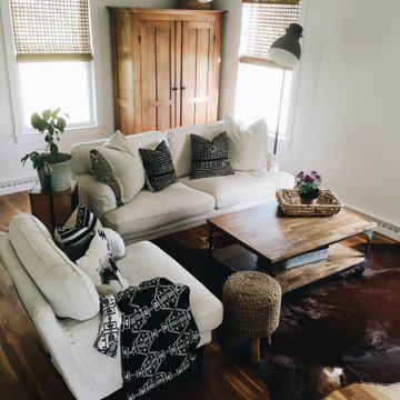 natural elements living room