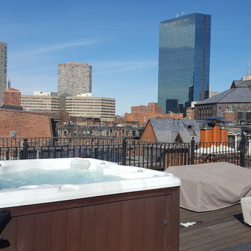 Hot Tub Decking Applications