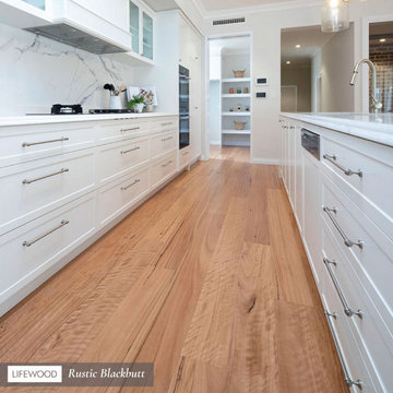 Rustic Blackbutt flooring truly exemplifies the beauty of its home interiors.