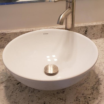 Vessell sink and faucet