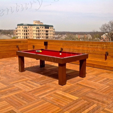 Metropolitan Outdoor Pool Table (Verona, rooftop)