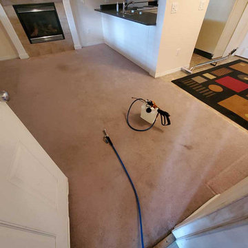 Move-out Carpet Steam Cleaning Service of Basment Suite in Coquitlam BC Canada