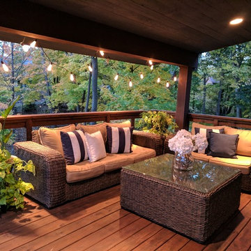 Deck and Outdoor Seating Area