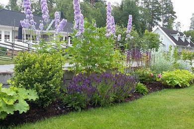 Design ideas for a traditional garden in Stockholm.