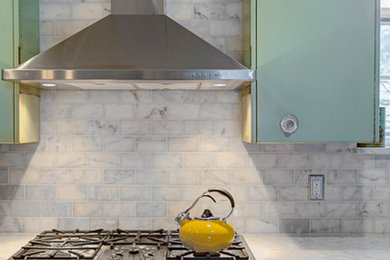 Eclectic kitchen photo in New York