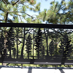 Evergreen CO Home Deck remodeling product w/Artistic Railing by NatureRails - Home Improvement