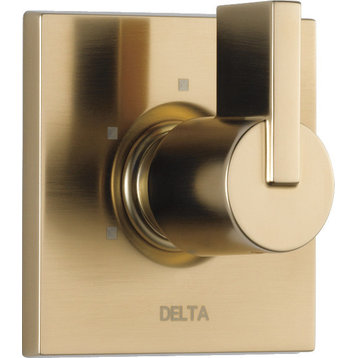 Delta Vero 3-Setting 2-Port Diverter Trim, Champagne Bronze, T11853-CZ
