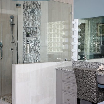 Master bath Makeover to a Spa-like retreat
