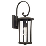 Capital Lighting - Capital Lighting Howell 1 Light Outdoor Wall Mount, Oiled Bronze - Part of the Howell Collection