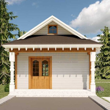 Front side exterior