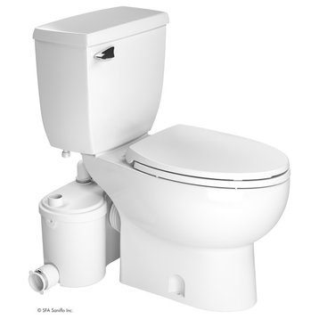 Saniflo Sanibest Pro Grinder & Elongated Toilet Kit