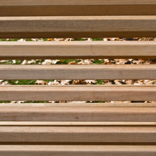 Modern wood fences