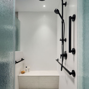 Transitional Accessible Primary Bath